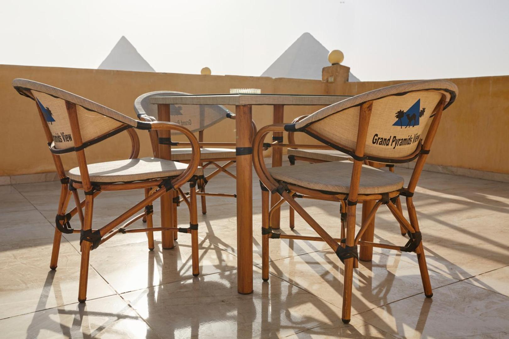 Grand Pyramid View Hotel Kafrat al Jabal ภายนอก รูปภาพ