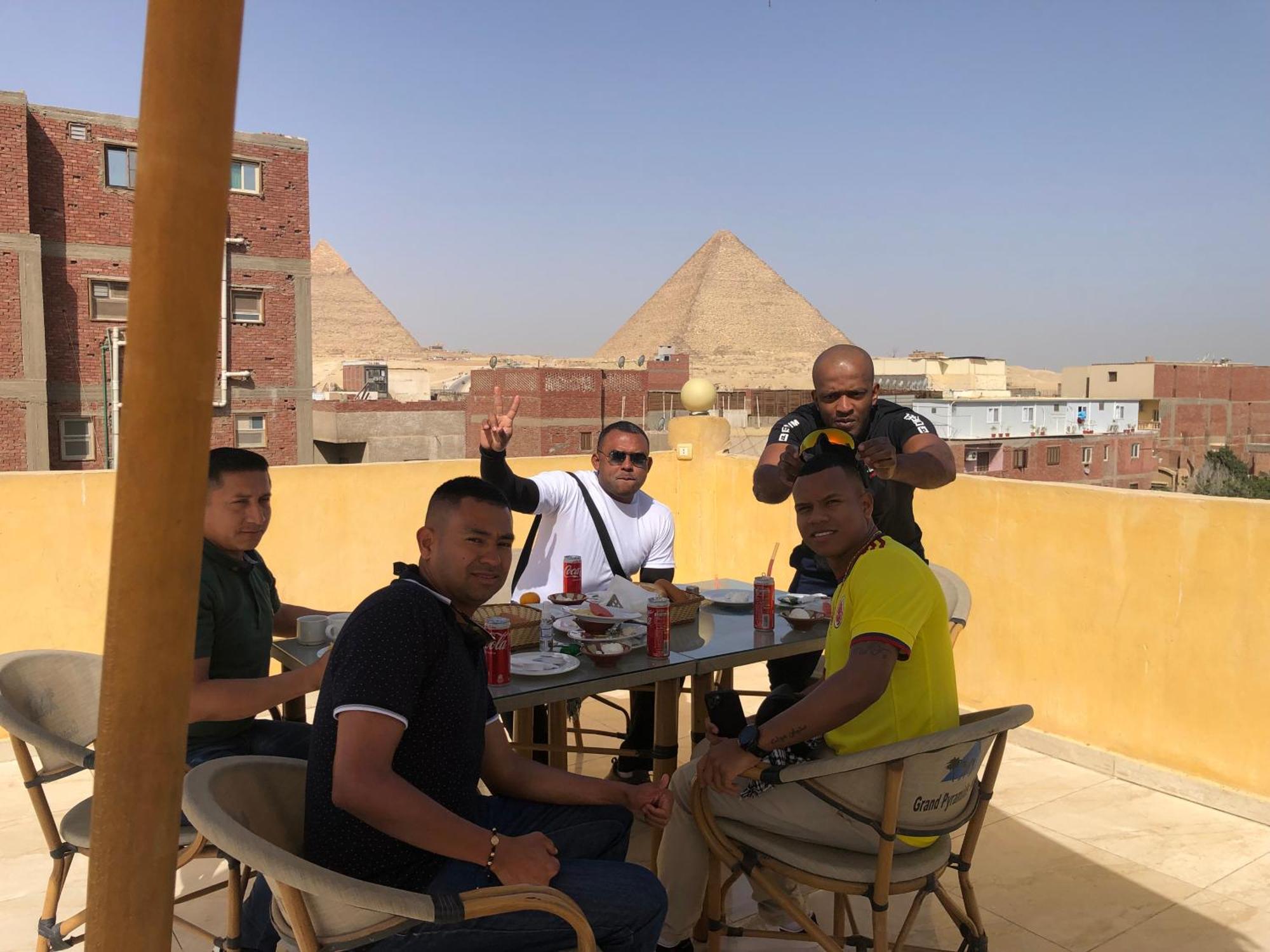 Grand Pyramid View Hotel Kafrat al Jabal ภายนอก รูปภาพ