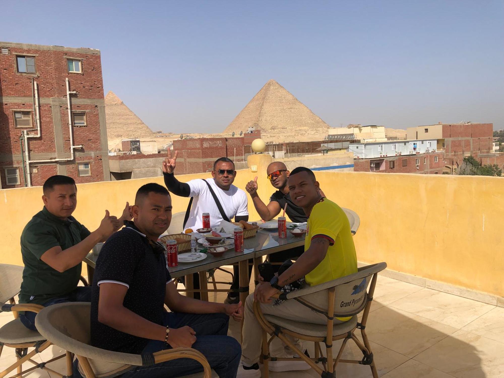 Grand Pyramid View Hotel Kafrat al Jabal ภายนอก รูปภาพ