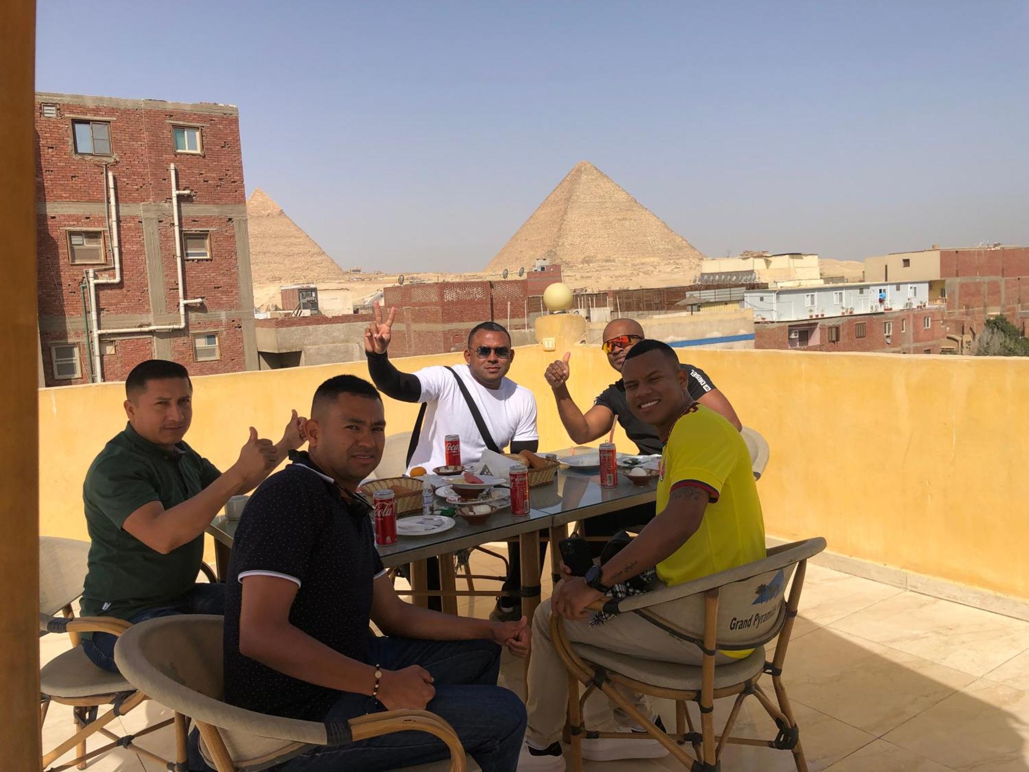 Grand Pyramid View Hotel Kafrat al Jabal ภายนอก รูปภาพ