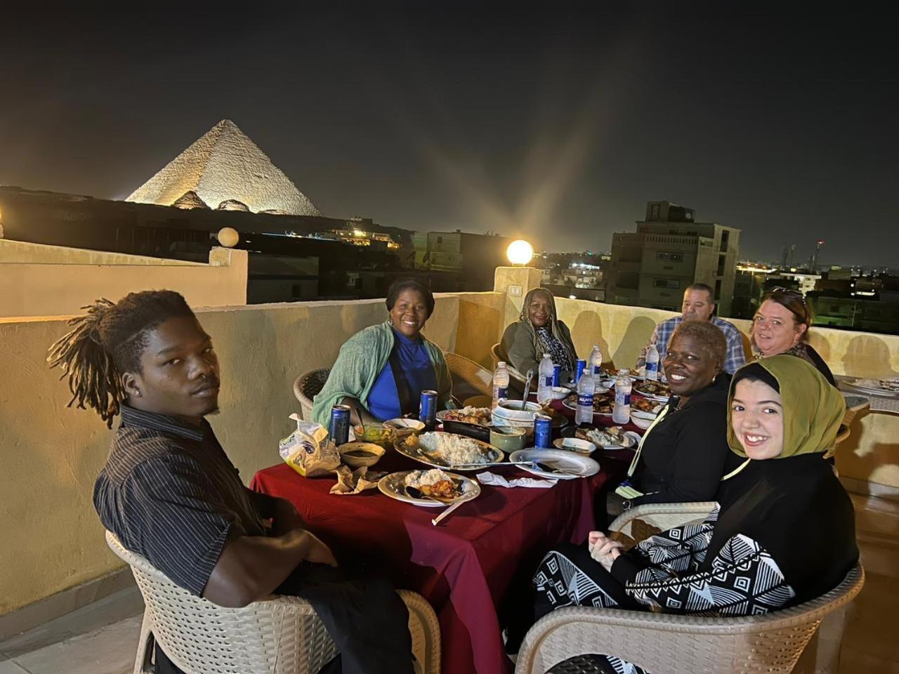 Grand Pyramid View Hotel Kafrat al Jabal ภายนอก รูปภาพ