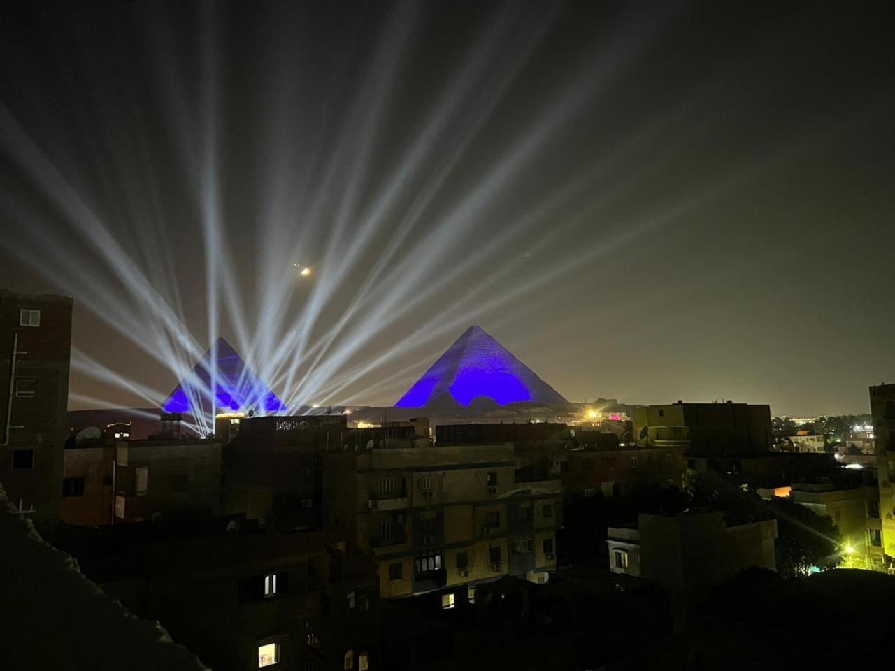 Grand Pyramid View Hotel Kafrat al Jabal ภายนอก รูปภาพ