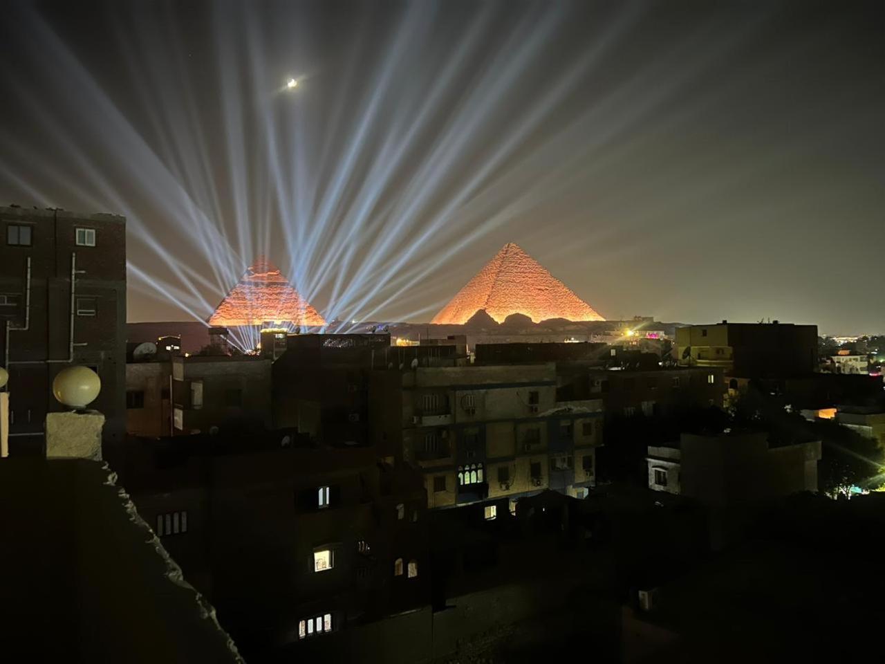 Grand Pyramid View Hotel Kafrat al Jabal ภายนอก รูปภาพ